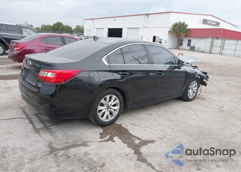 2016 Subaru Legacy 2.5I Premium from USA, damaged, VIN 4S3BNAF69G3057284
